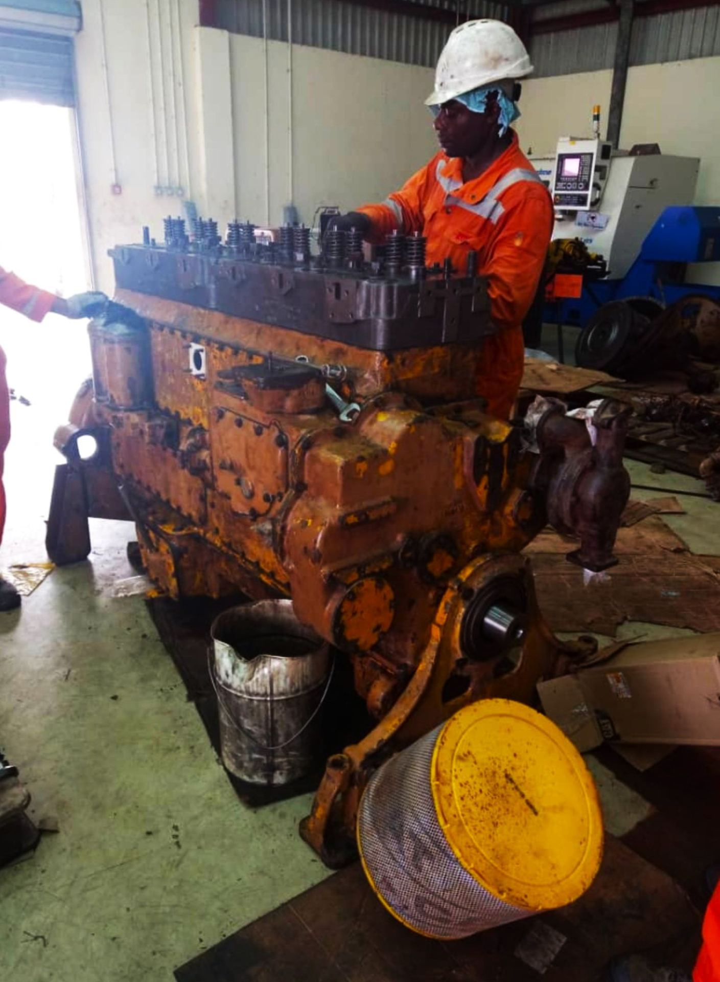 Kaizen Global engineer at work